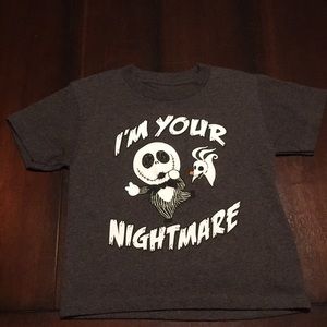 Short sleeve Disney baby Jack Skellington t shirt